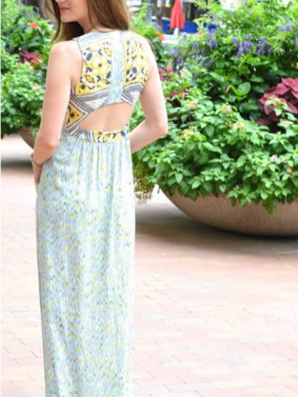 Zara Long Maxi Side Split Open Waist
Dress M Medium